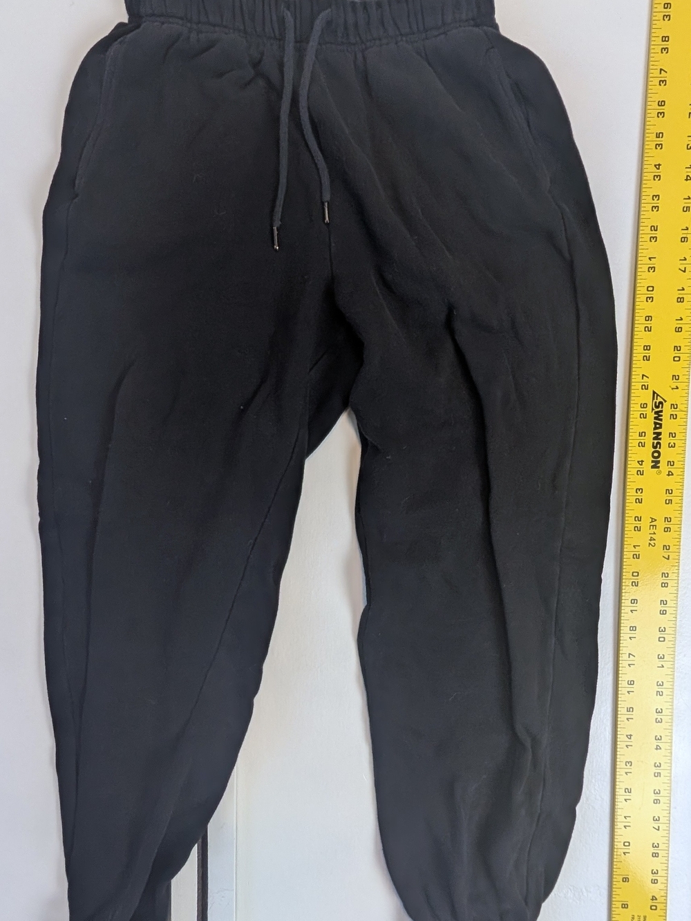 Old Navy Black Women's Jogger Track Pants with Drawstring